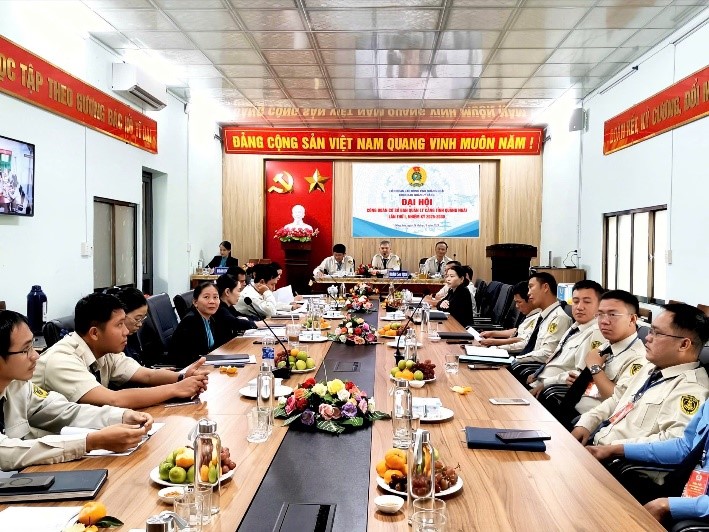 ĐẠI HỘI CÔNG ĐOÀN CƠ SỞ BAN QUẢN LÝ CẢNG TỈNH QUẢNG NGÃI LẦN THỨ I, NHIỆM KỲ 2025-2030